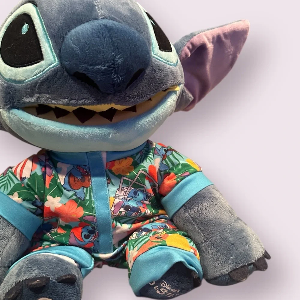 Build A Bear Lilo And Stitch Plush Stuffef Animal With Tropical Outfit - Picture 3 of 8